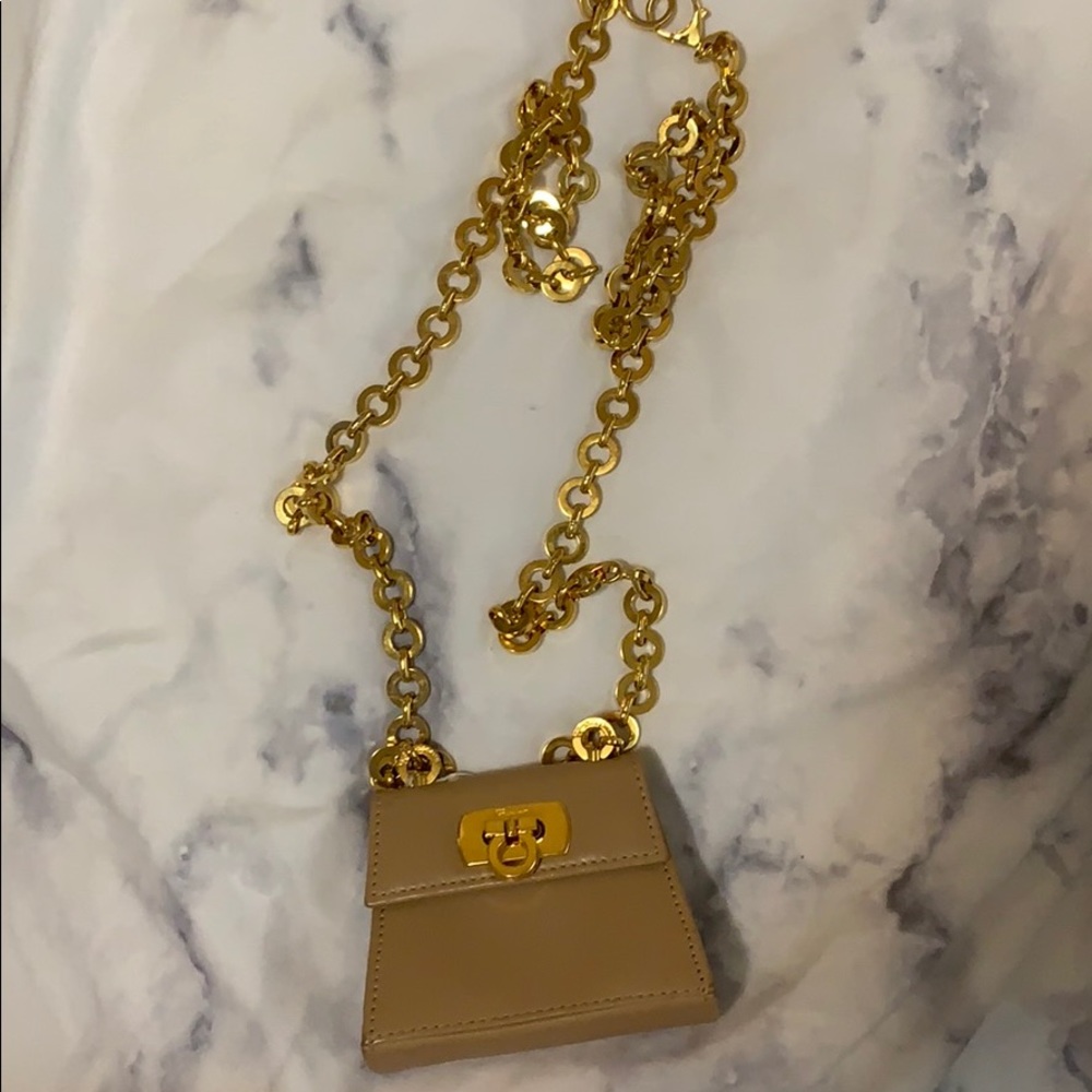 salvatore ferragamo micro cross body bag